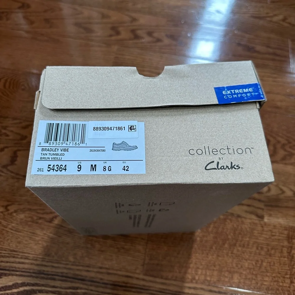 NIB Clark Extreme Comfort Oxford Shoes - Picture 5 of 5